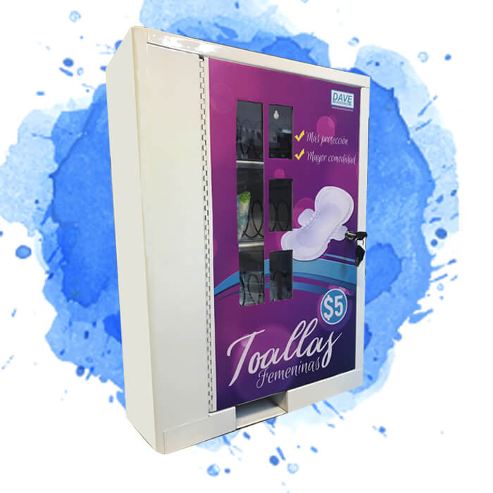 Dispensador de Toallas Femeninas, Maquina Vending Toallas Femeninas